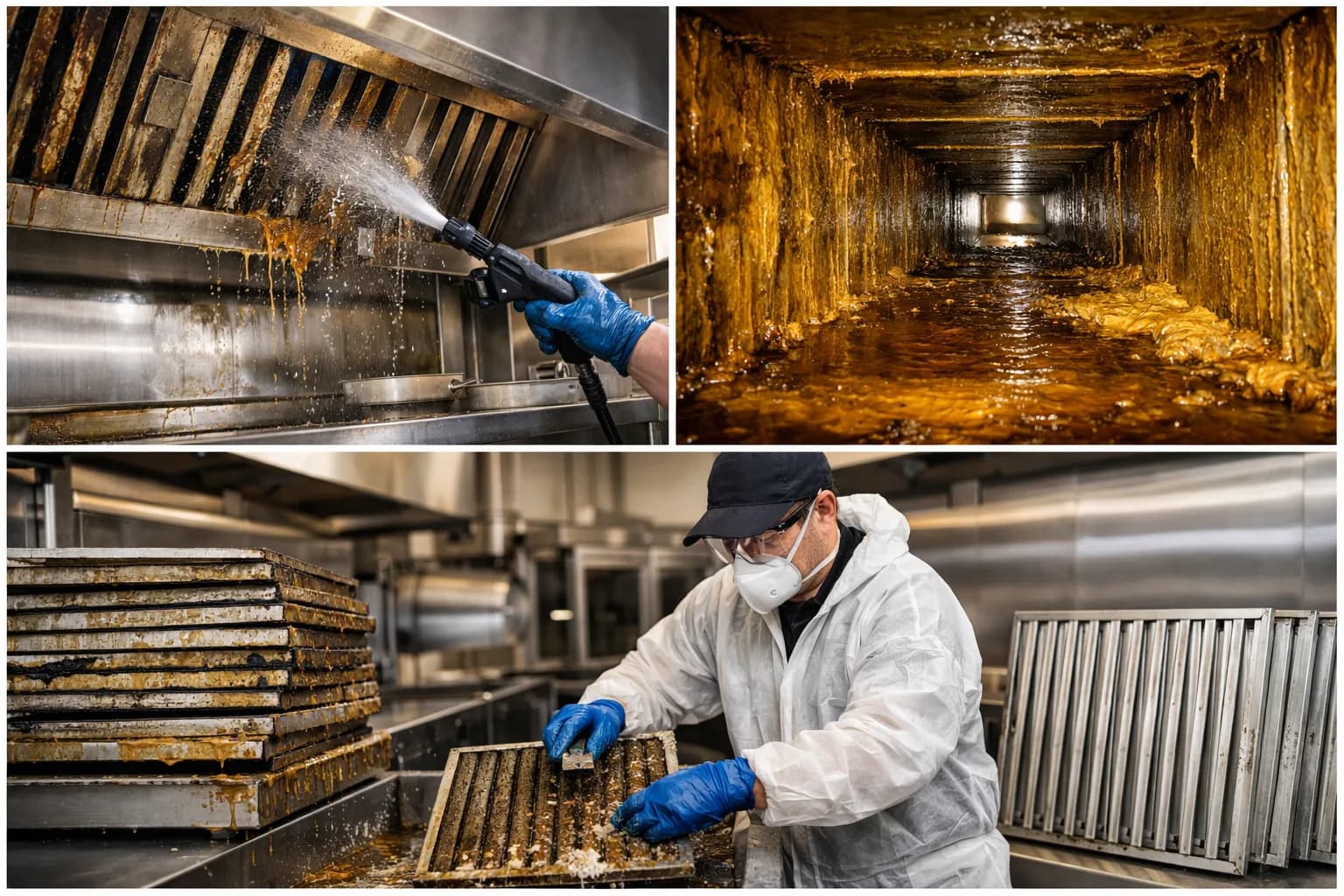 Emhætte- & fedtkanalrens